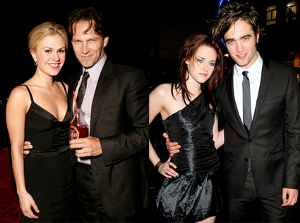 Anna Paquin, Stephen Moyer, Kristen Stewart, Robert Pattinson Anna Paquin, Stephen Moyer, Kristen Stewart, Robert Pattinson